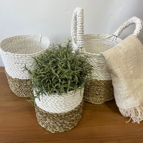 seagrass baskets