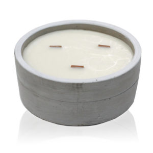 round wick candle