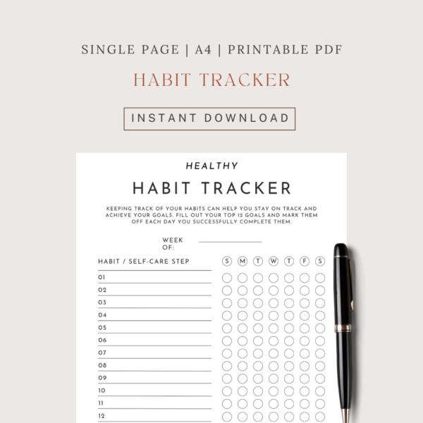 Healthy Habit Tracker